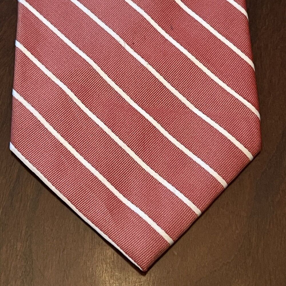 Banana Republic Orange 100% Silk Men’s Neck Tie Made In China
